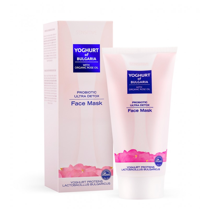 Mascarilla Facial Detoxificante Ultra con Probiótico - Yogur de Bulgaria 150 ml