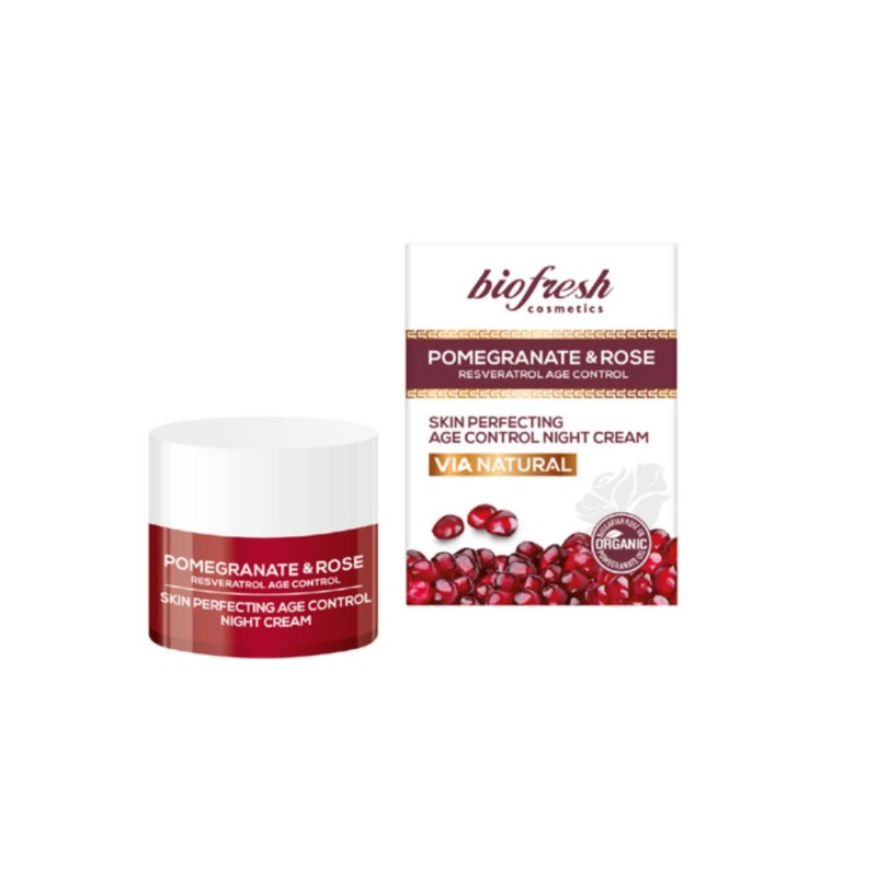 Crema Facial de Noche Anti Edad Restauradora 50ml.- VÍA NATURAL GRANADA