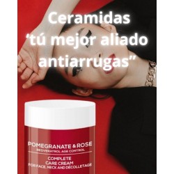 Crema de Cuidado Integral para Cara, Cuello y Escote 200ml-VIA NATURAL GRANADA