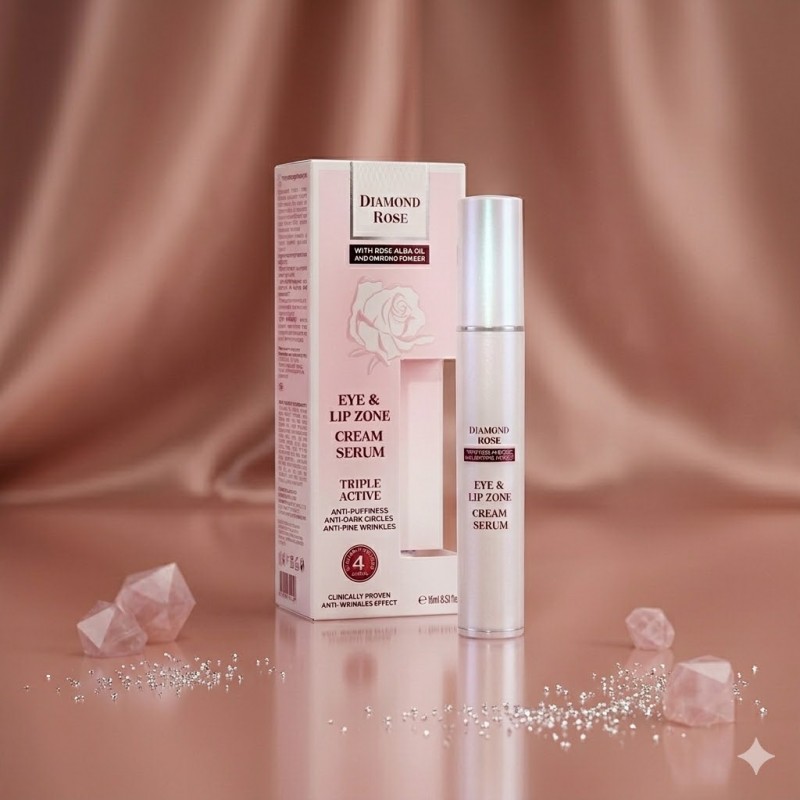 Corrector Bolsas y Ojeras Sérum en Crema - Diamond Rose