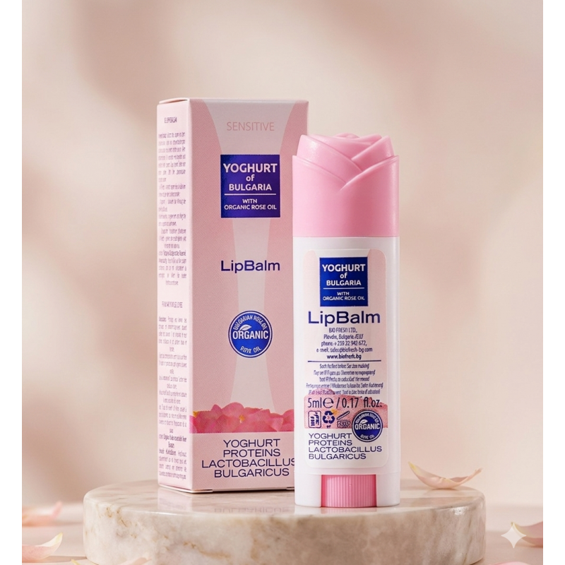Bálsamo Labial Probiótico: Colágeno y Yogur de Bulgaria