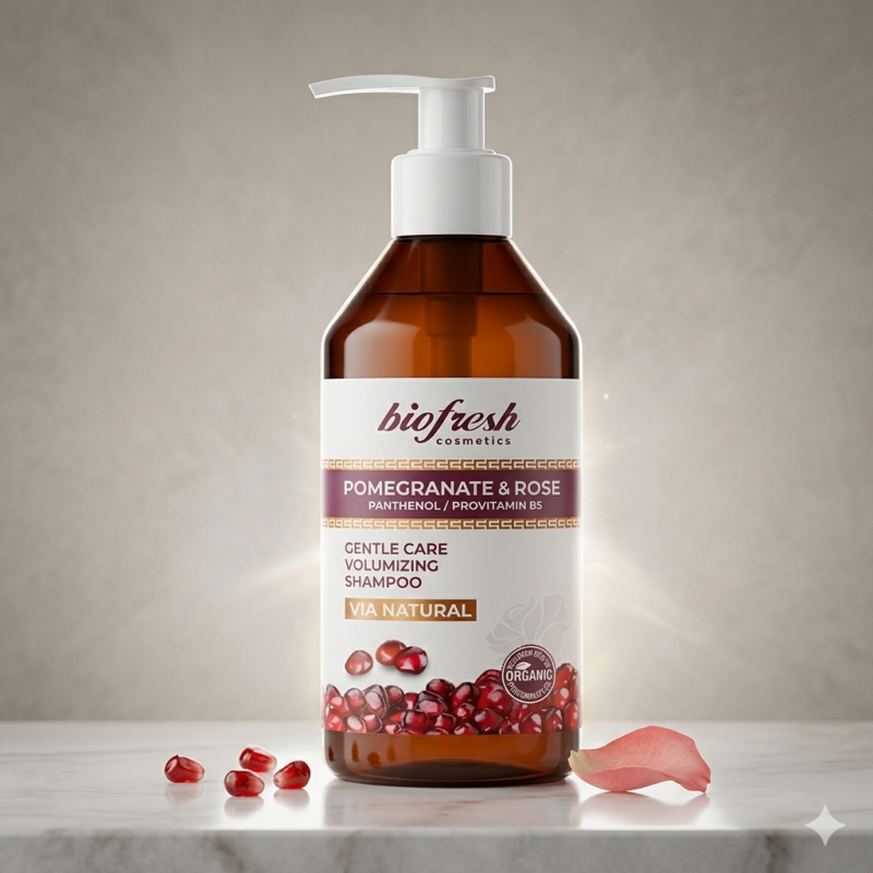 Champú Micelar Volumen Via Natural Granada y Rosa