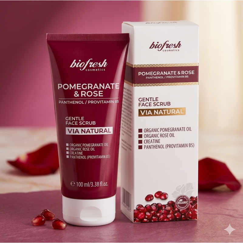 Exfoliante Facial Suave 100ml-Vía Natural Granada