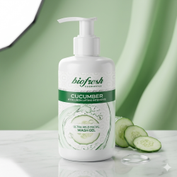 Gel Limpiador Facial Ultra Suave con Triple Hialurónico y Pepino 220 ml