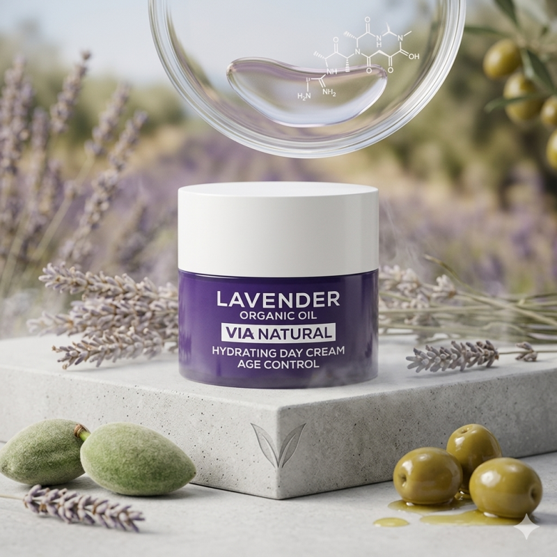 Crema de Día Antiedad Lavanda Orgánica 50ml | Vía Natural