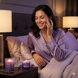 Crema de noche regeneradora Age Control aceite orgánico de lavanda 50 ml- Vía Natural Lavanda