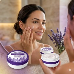 Crema facial nutritiva ACEITE ORGÁNICO DE LAVANDA 100 ml-VÍA NATURAL LAVANDA
