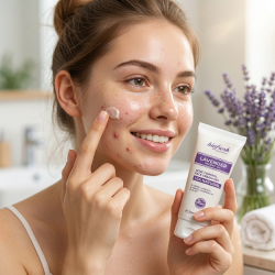 Crema-Gel Facial Acné Lavanda Orgánica 50ml | Clean Beauty