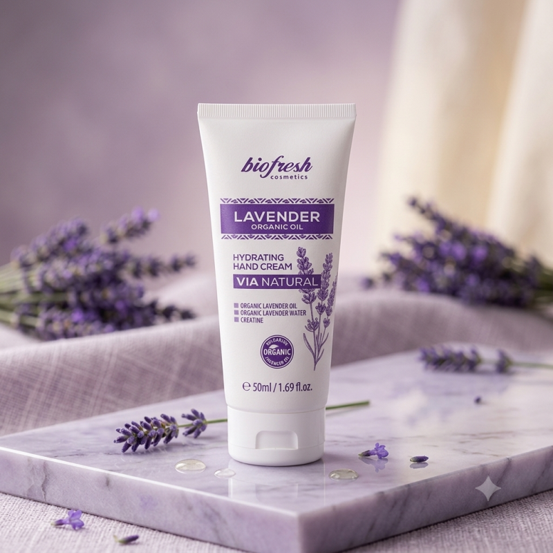 Crema de Manos Lavanda 50ml | Hidratación y Calma Natural