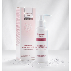 Agua micelar en gel limpiador facial - Diamond Rose 150 ml
