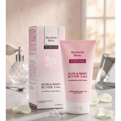 Crema corporal cuerpo y manos 2 en 1 - Diamond Rose 150 ml