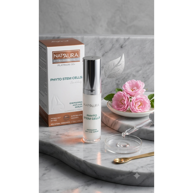 Serum Facial Energizante Platinum 30+ | Nat’Aura (30 ml)