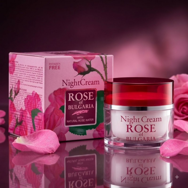 Crema Hidratante Noche - Rosa de Bulgaria 50 ml