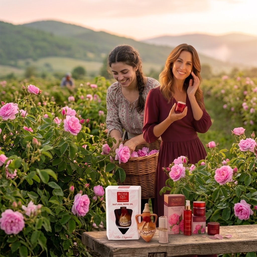 ¿Por qué el aceite de Rosa Damascena vale hasta 15.000 € el kilo? El secreto de alta cosmética que esconde Bulgaria