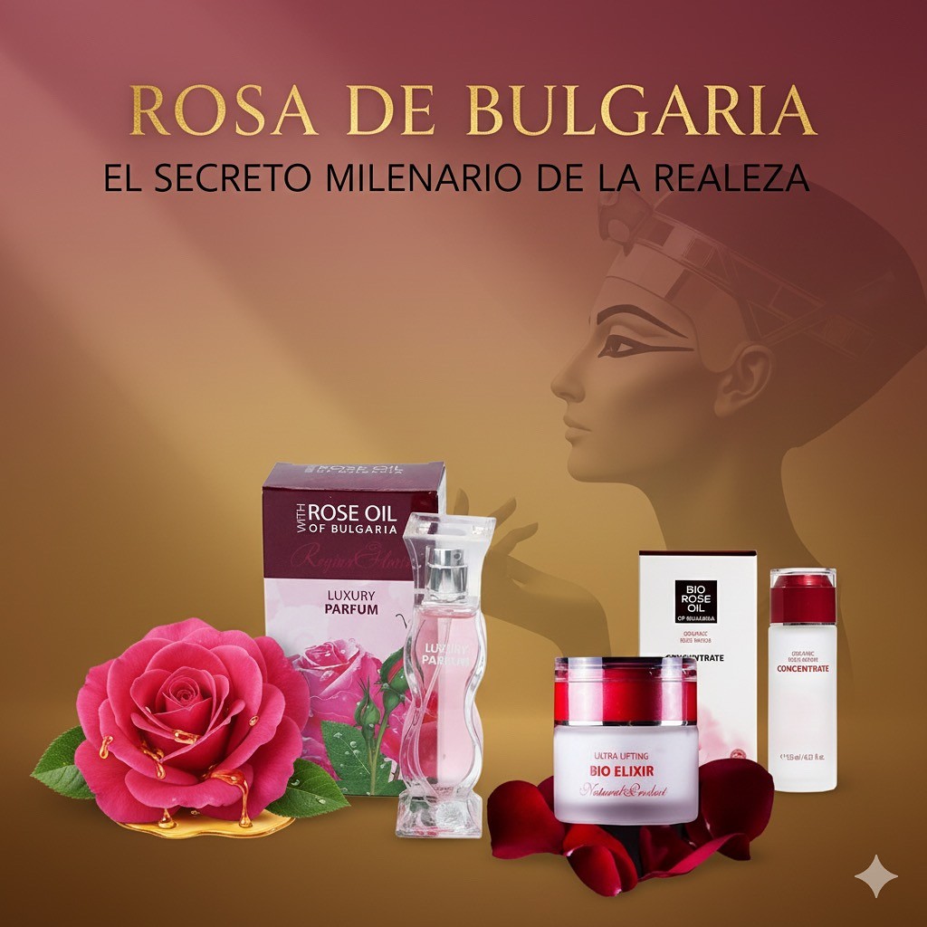 De Cleopatra a Chanel y Farmalinea Rosa de Bulgaria. El Viaje de la Rosa Más Valiosa del Mundo. De Cleopatra a Chanel y Farmalinea Rosa de Bulgaria. El Viaje de la Rosa Más Valiosa del Mundo.
