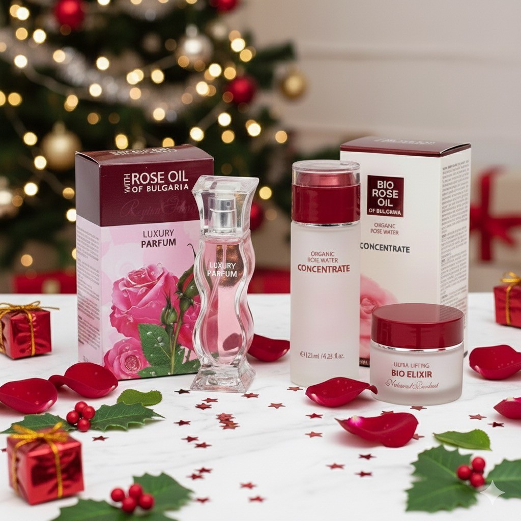 Menos arrugas, más firmeza con Farmalinea Rosa de Bulgaria