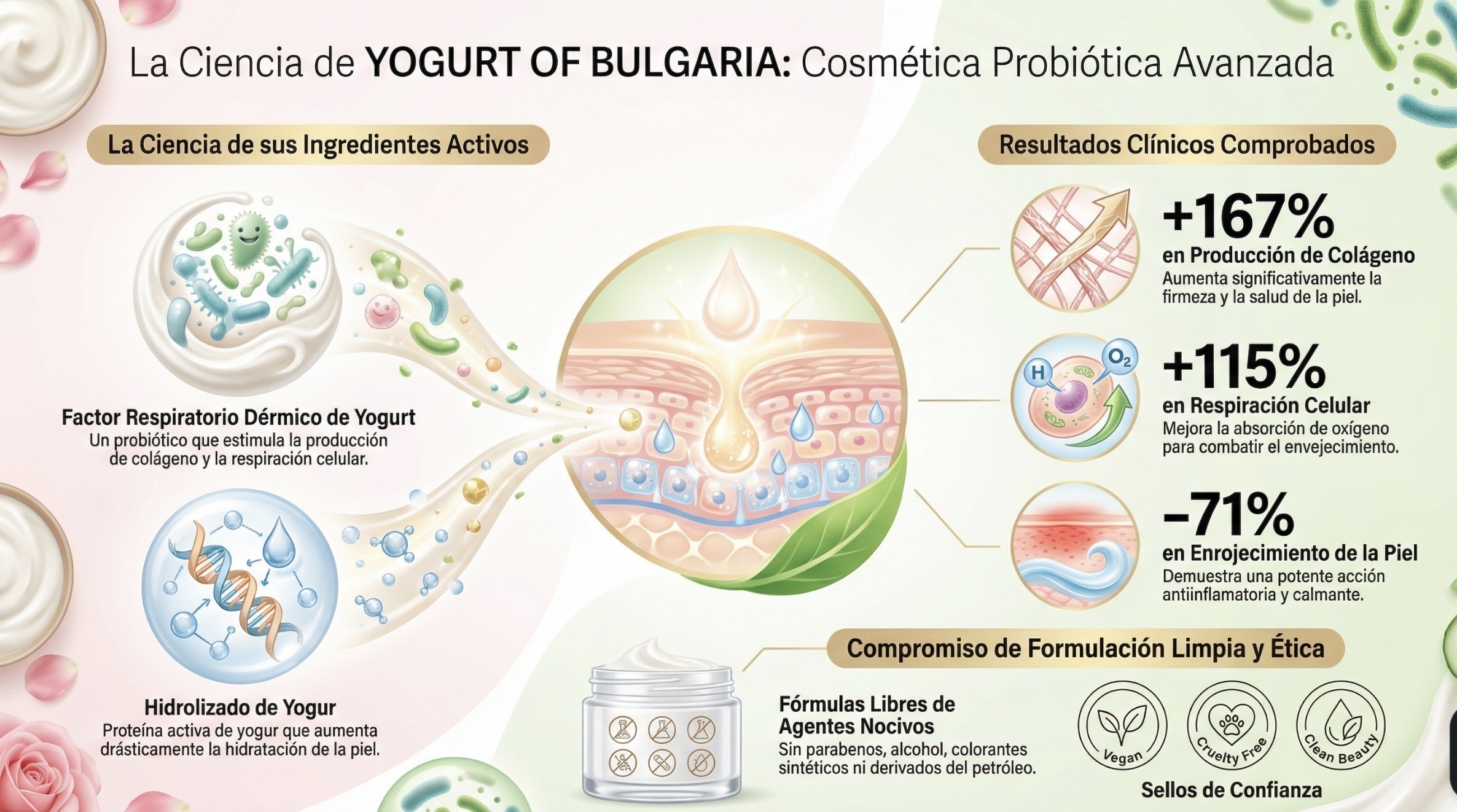 YOGURT OF BULGARIA: La Magia de la Cosmética Probiótica para tu Piel Sensible.
