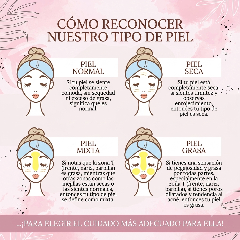 ¿Conoces el verdadero tipo de tu  piel?  El método de los 20 minutos para transformar tu ritual de belleza